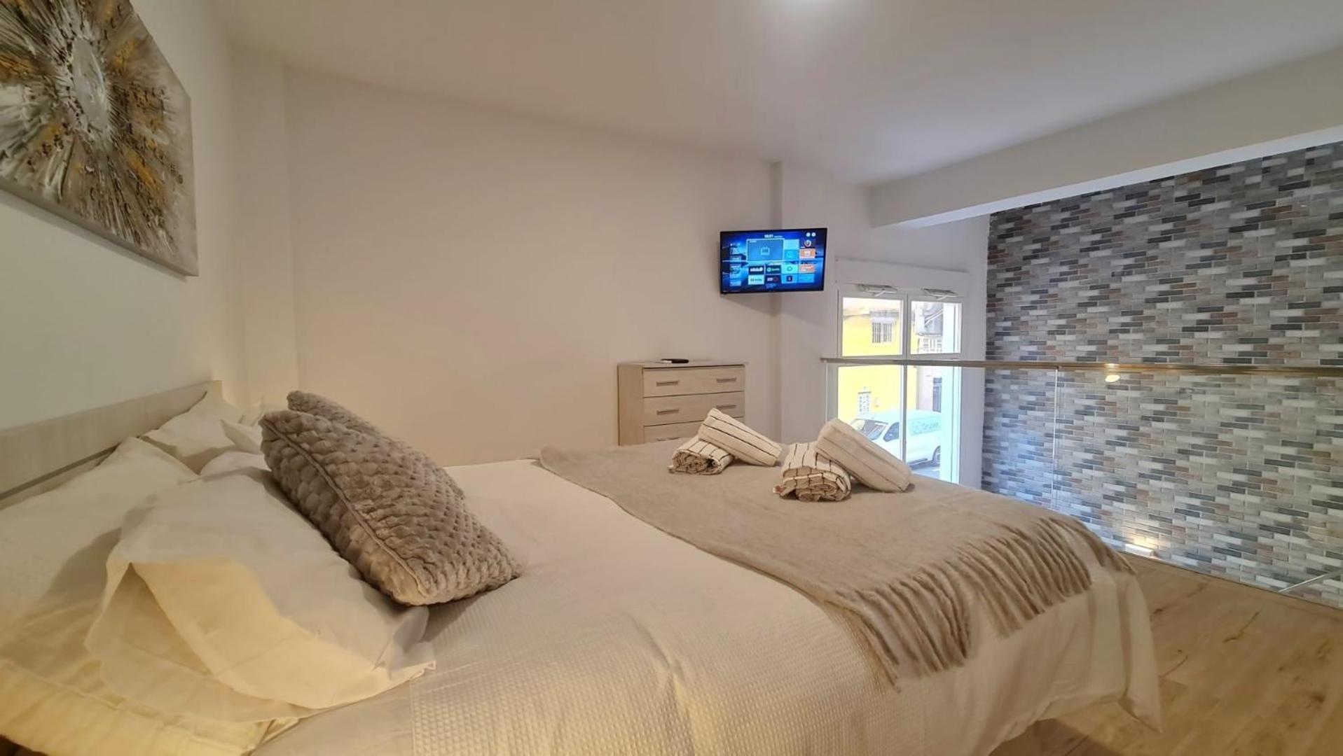 Duplex Huelin I & Beach マラガ エクステリア 写真