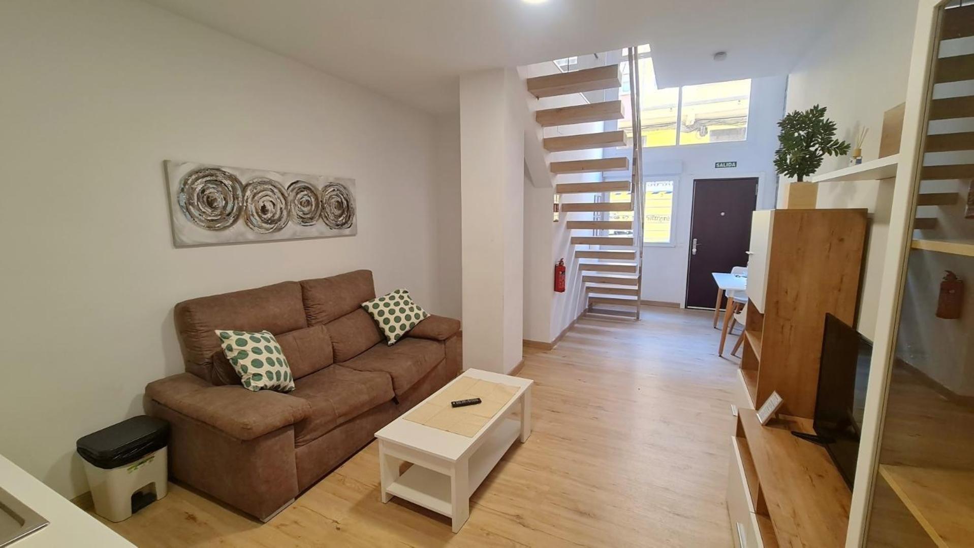 Duplex Huelin I & Beach マラガ エクステリア 写真