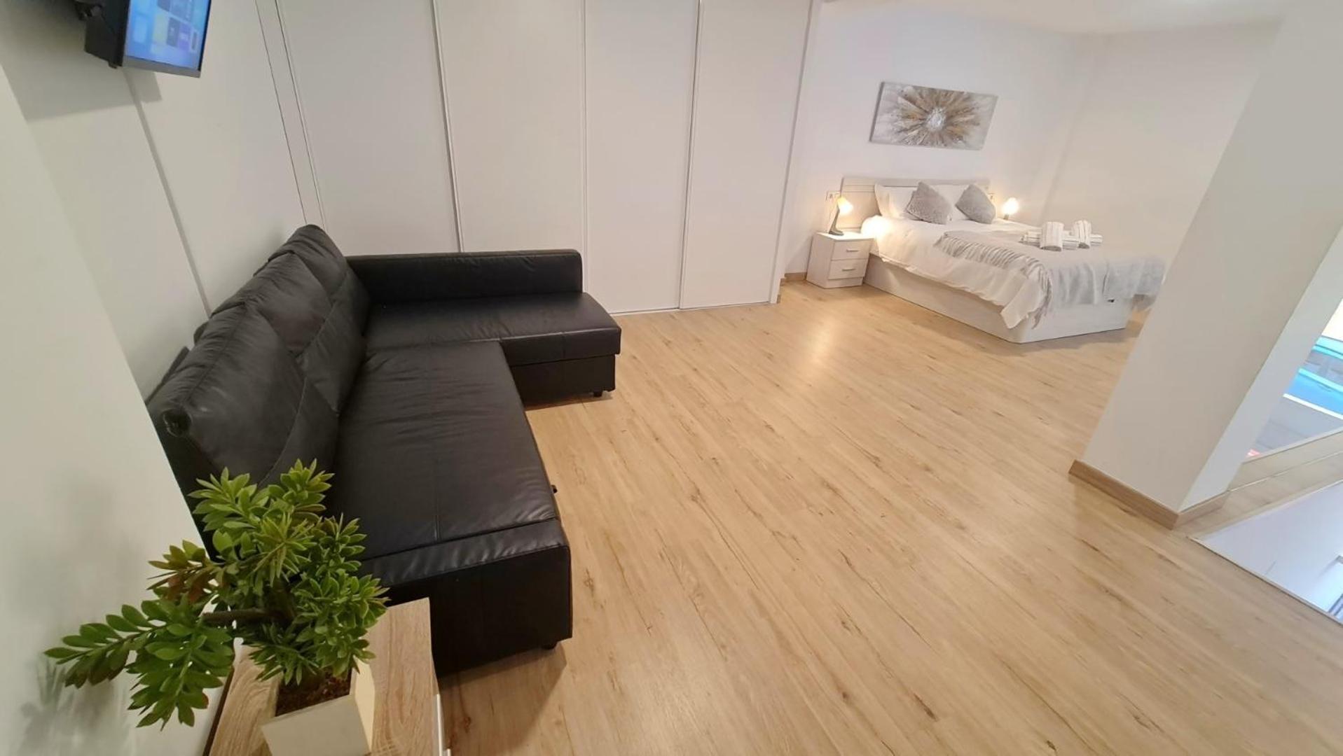 Duplex Huelin I & Beach マラガ エクステリア 写真